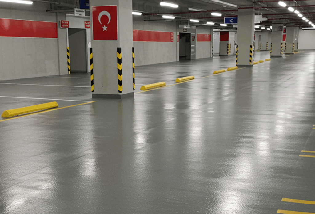 otopark zemin yenileme